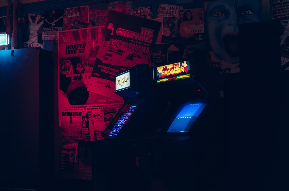 High-end gaming PC with RGB lighting in a home studio